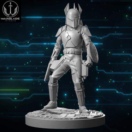 Armored Clan Warlord (Sculpted by Warblade Studios)