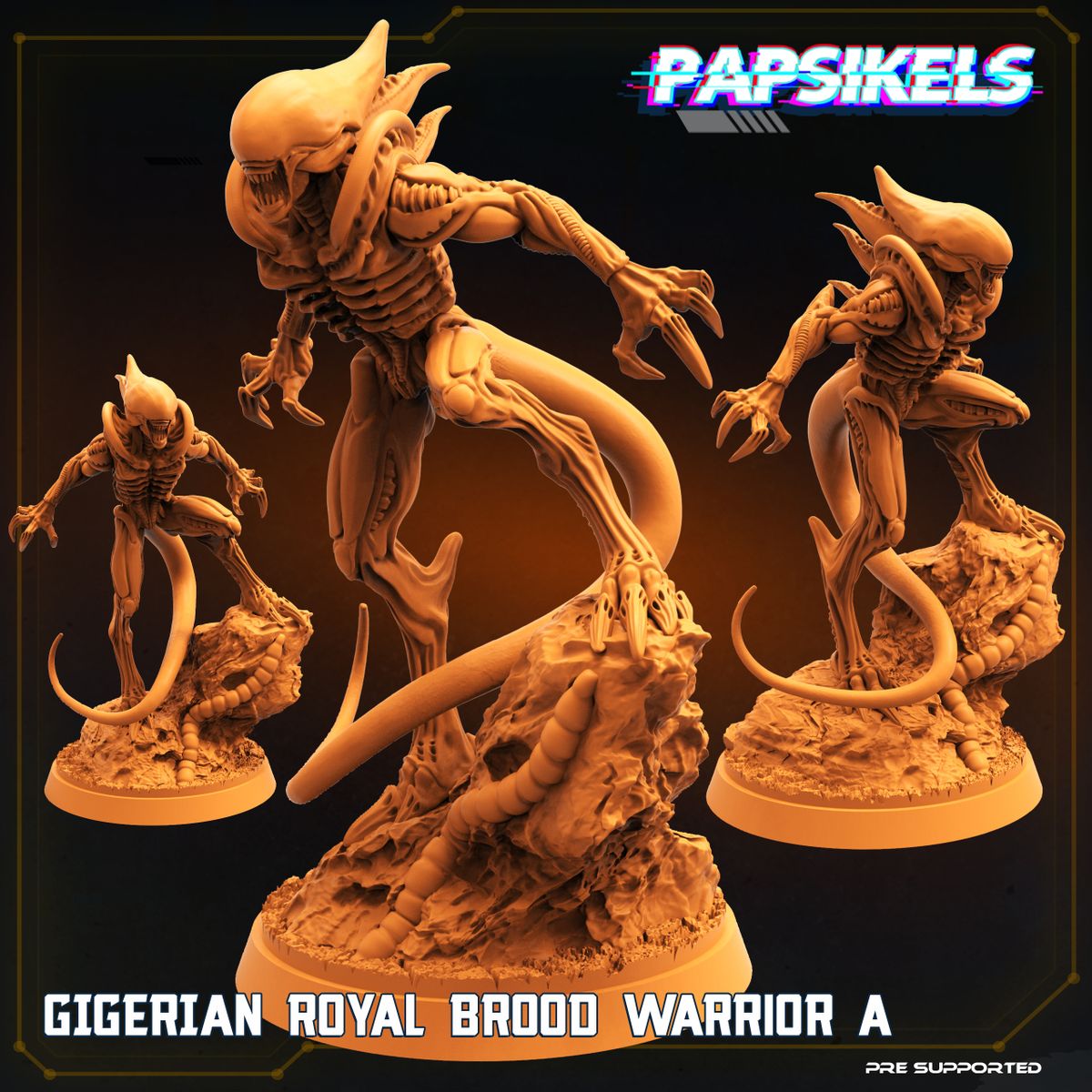 Gigerian Royal Brood Warrior A