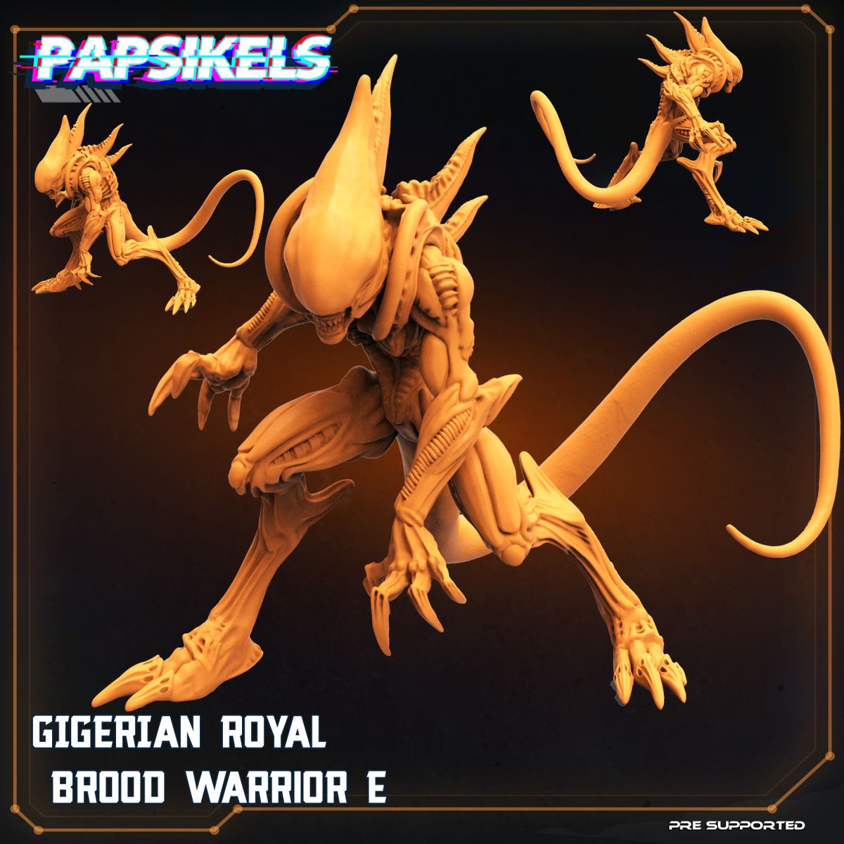 Gigerian Royal Brood Warrior E