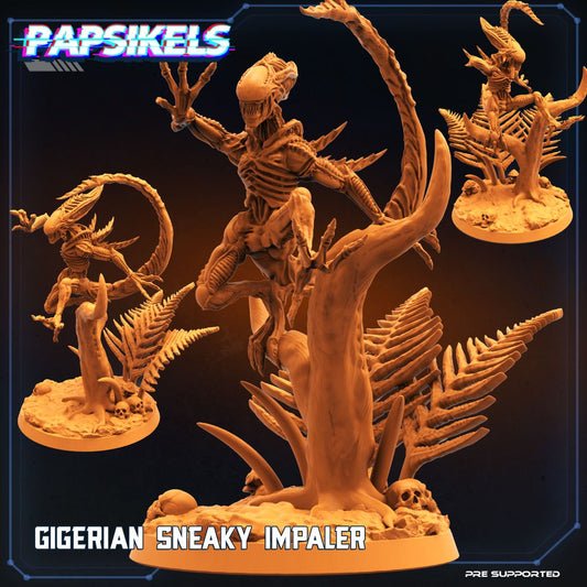 Gigerian Sneaky Impaler (Sculpted by Papsikels)