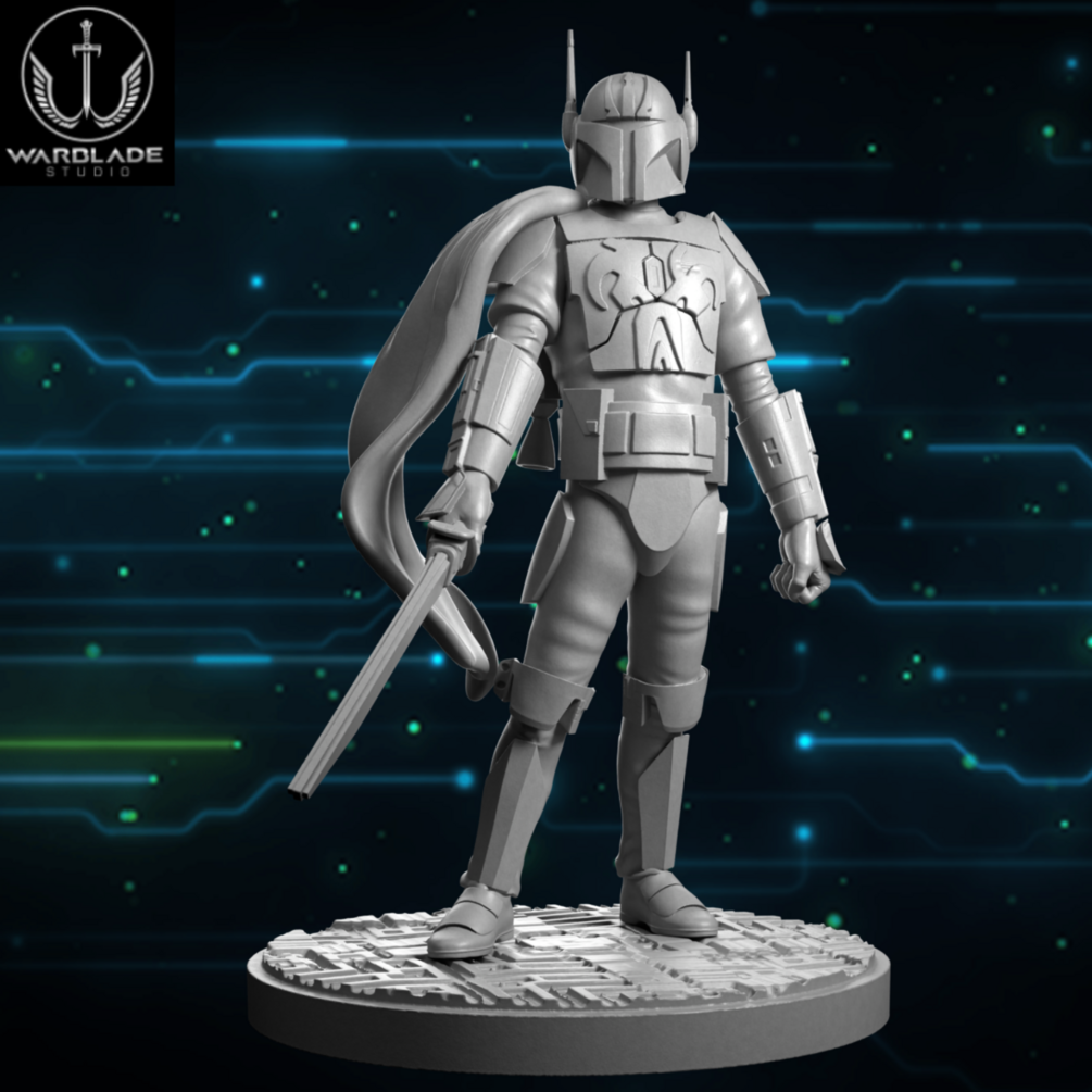 Pre Vizsla - Fan Art (Sculpted by Warblade Studios)
