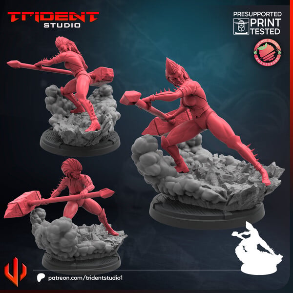 Titania (Fan art sculpted by Trident Studio) (Crisis Protocol Proxy/Alternative)