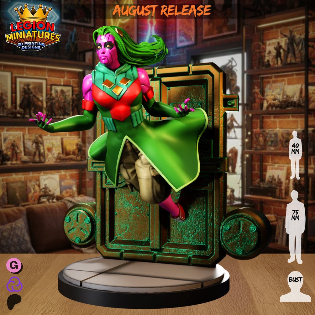 Viv Vision fan-art miniature by Legion Miniatures
