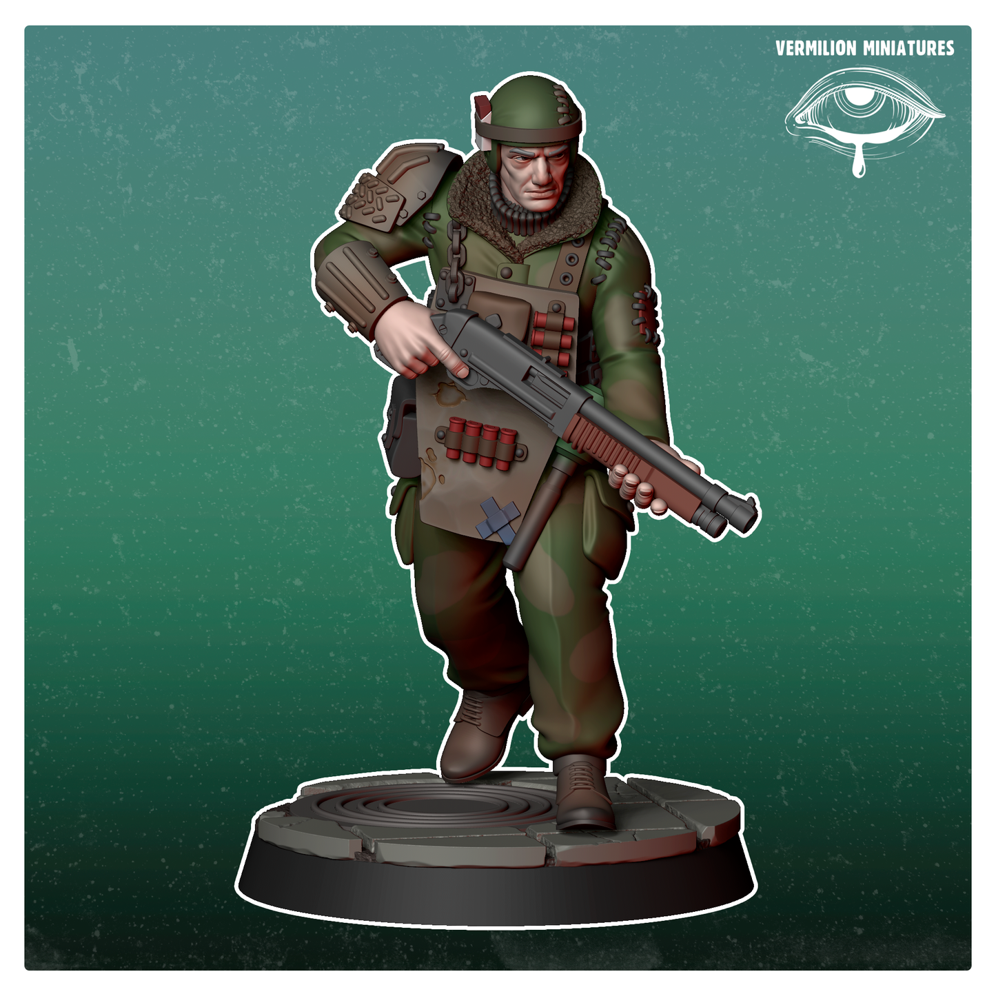 Caravan Guard 3  - Trade Post Collection (Sculpted by Vermillion Miniatures)