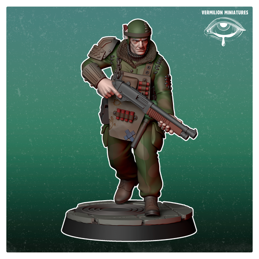 Caravan Guard 3  - Trade Post Collection (Sculpted by Vermillion Miniatures)