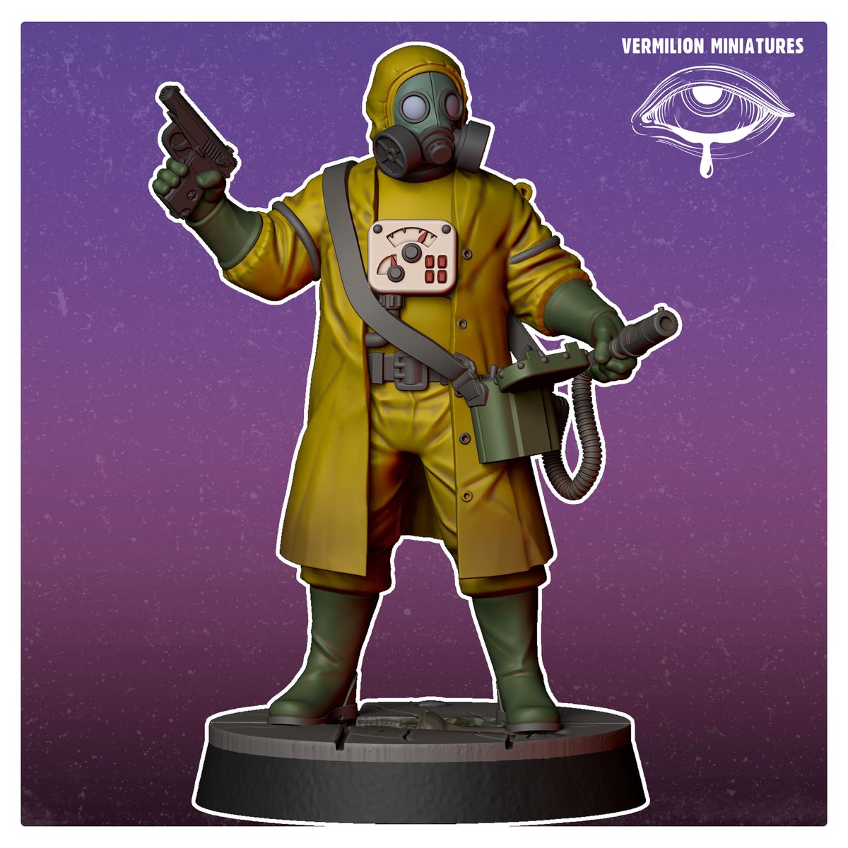 Rad-Chem Control - Full Set of 8 (Sculpted by Vermilion Miniatures)