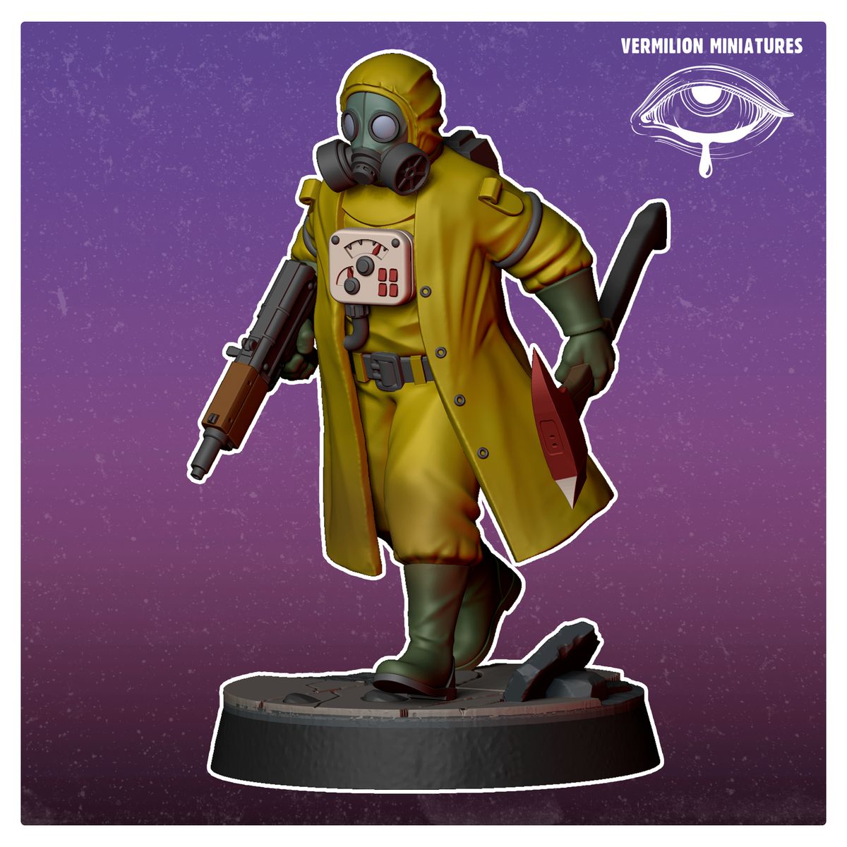 Hazmat 3 - Rad-Chem Control (Sculpted by Vermilion Miniatures)