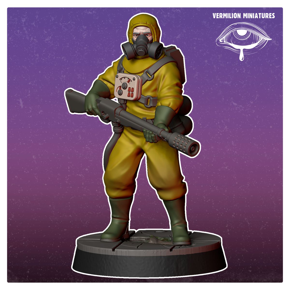 Hazmat 5 - Rad-Chem Control (Sculpted by Vermilion Miniatures)