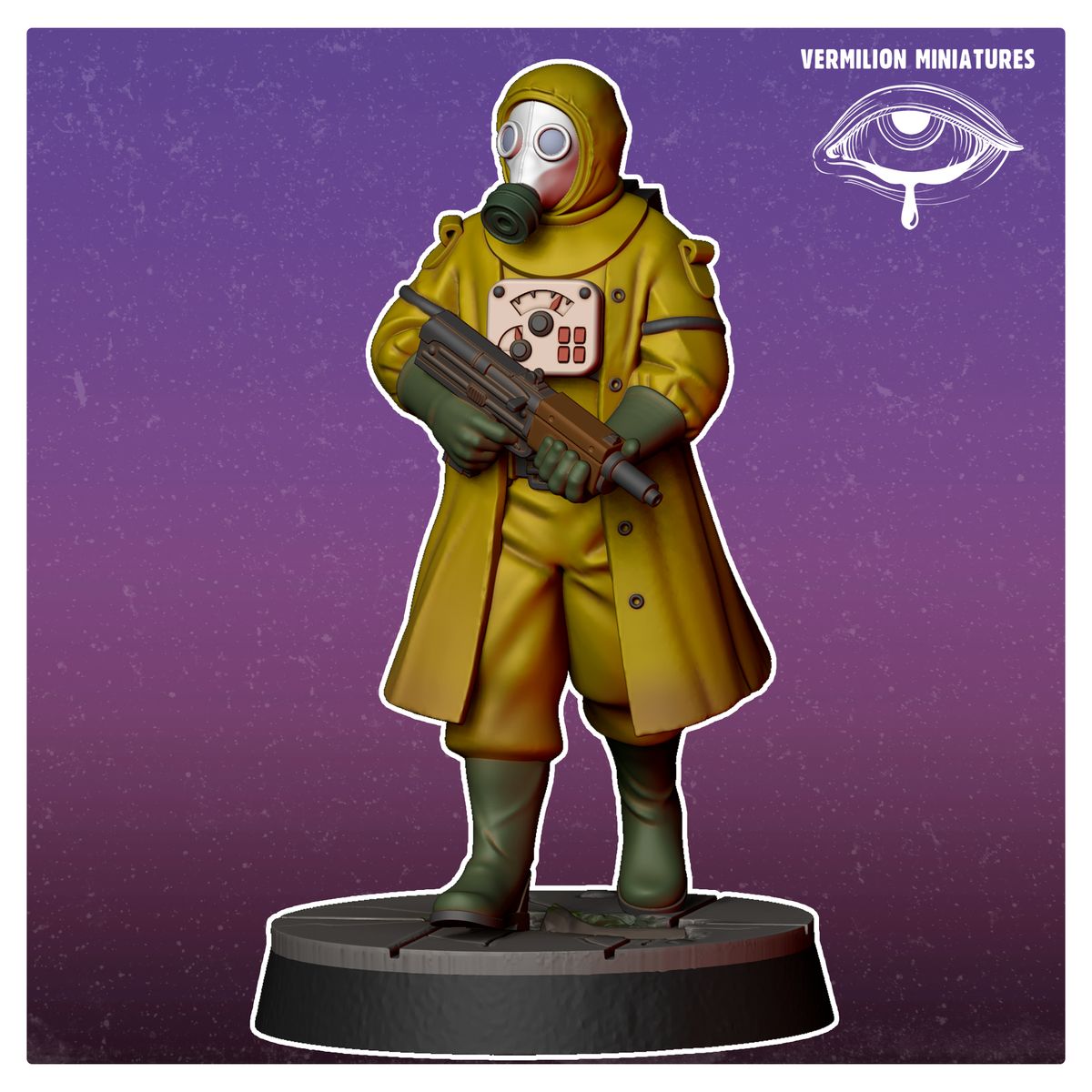Hazmat 7 - Rad-Chem Control (Sculpted by Vermilion Miniatures)