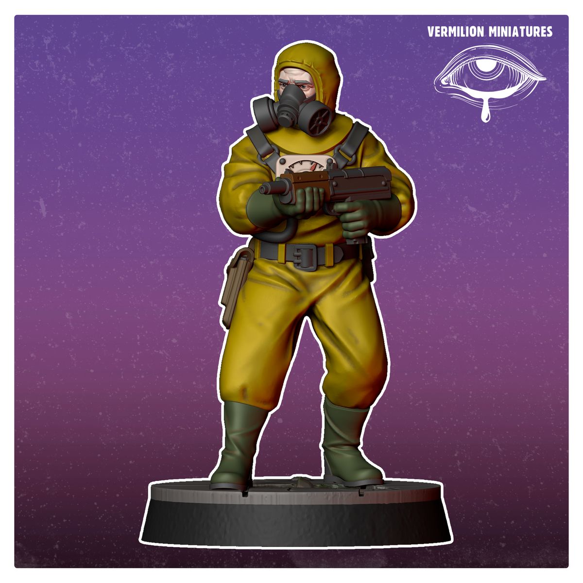 Hazmat 8 - Rad-Chem Control (Sculpted by Vermilion Miniatures)