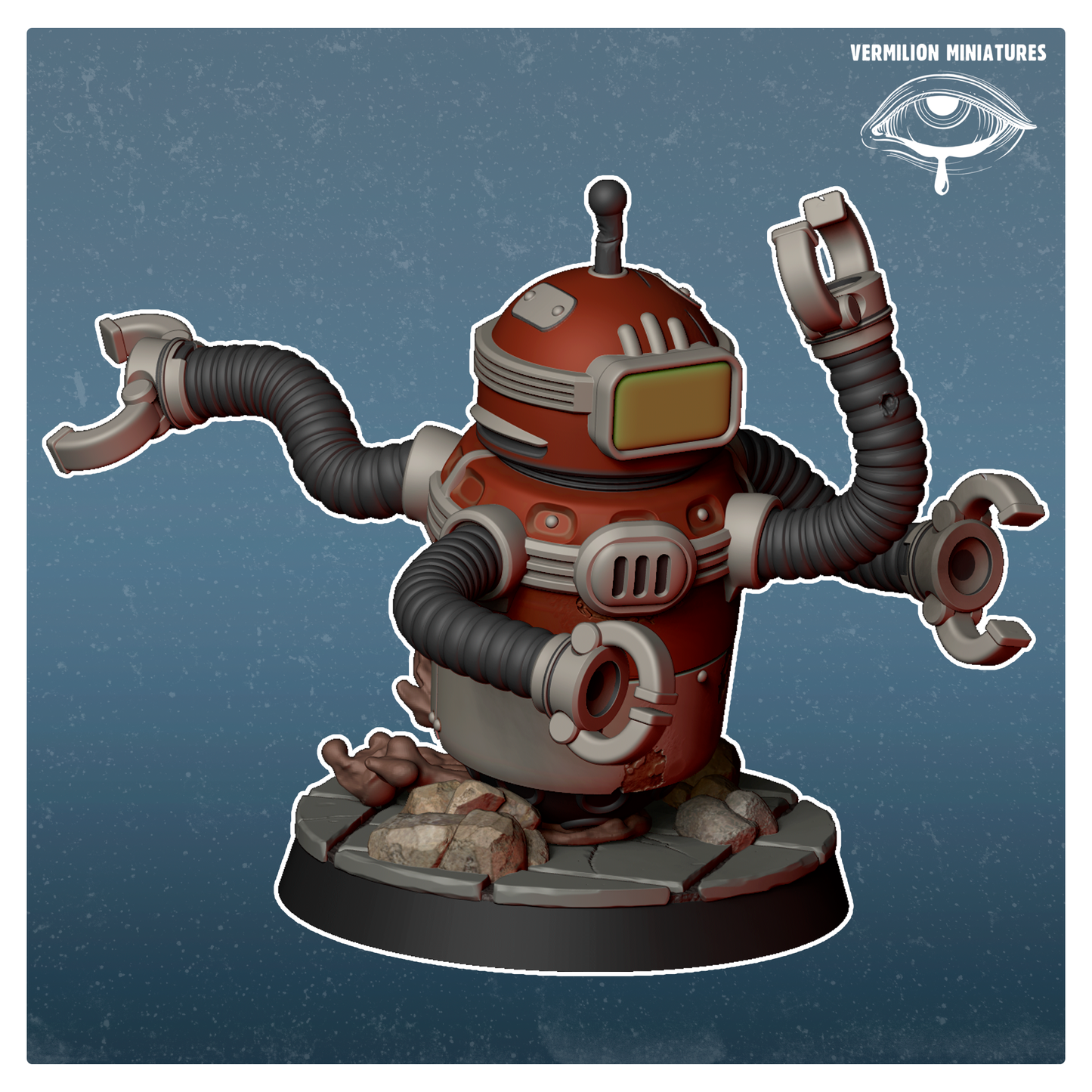 Helper - set of 3 - Robots Collection (Sculpted by Vermillion Miniatures)