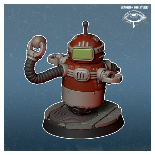 Helper - set of 3 - Robots Collection (Sculpted by Vermillion Miniatures)
