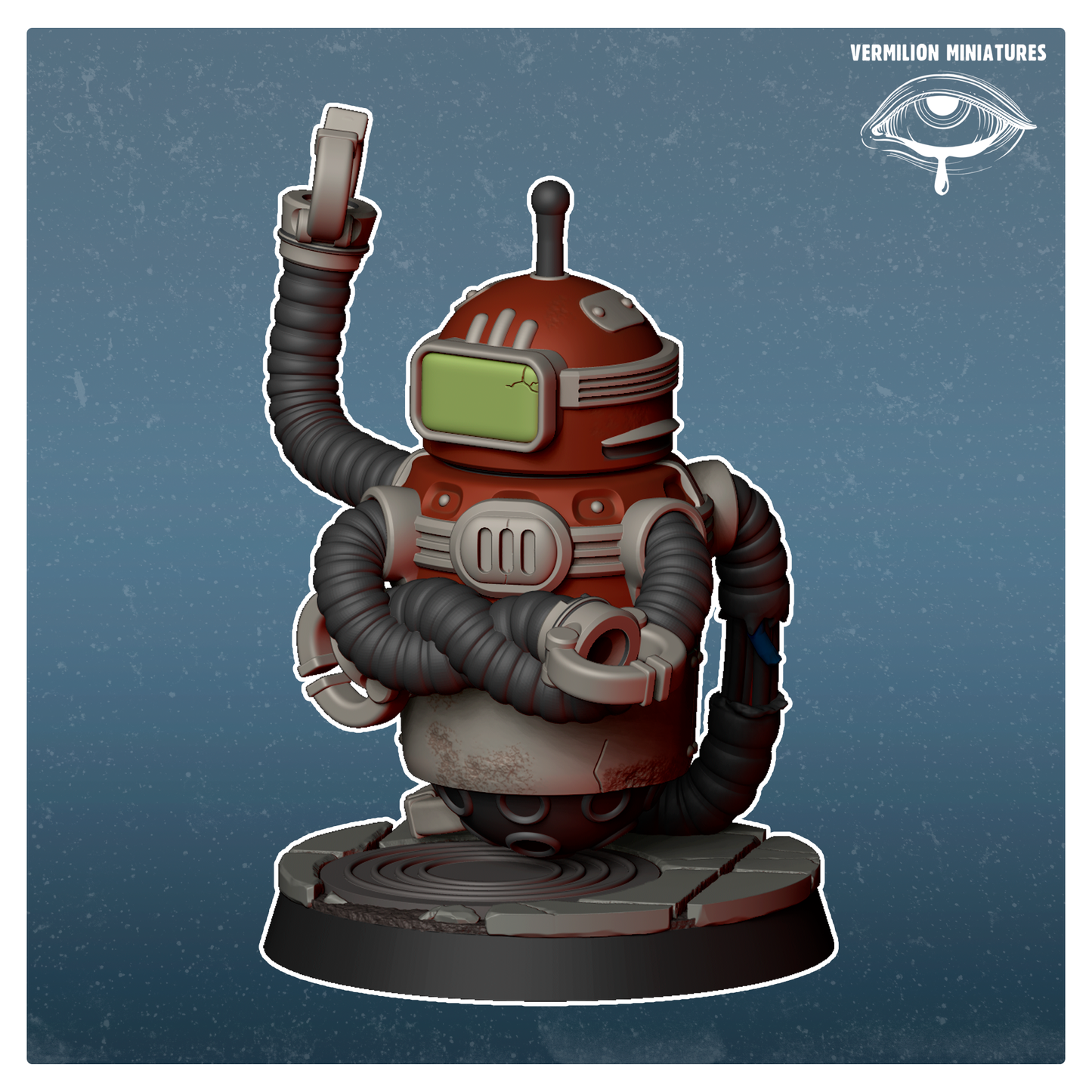Helper - set of 3 - Robots Collection (Sculpted by Vermillion Miniatures)