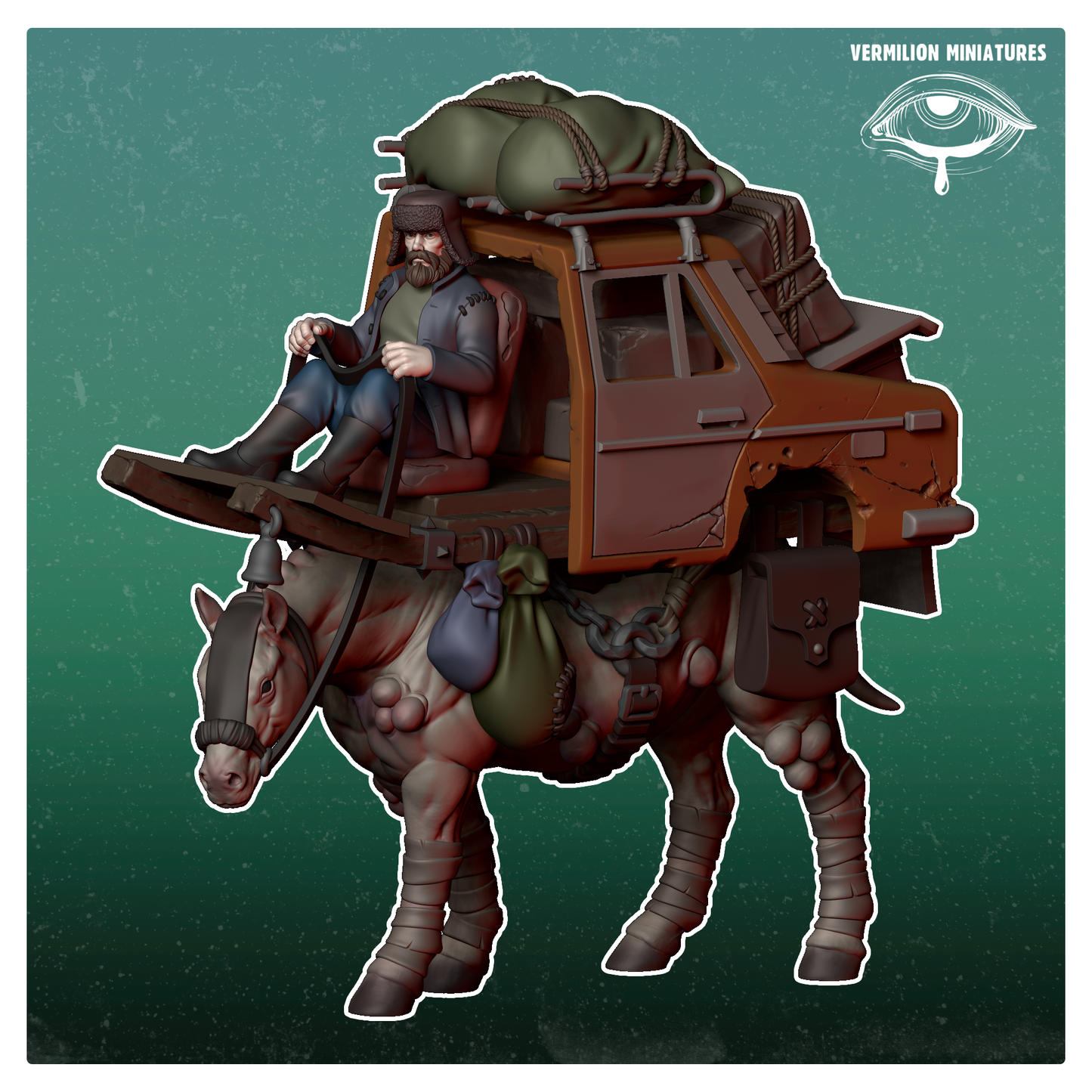 Horse 1 - Trade Post Collection(Sculpted by Vermillion Miniatures)