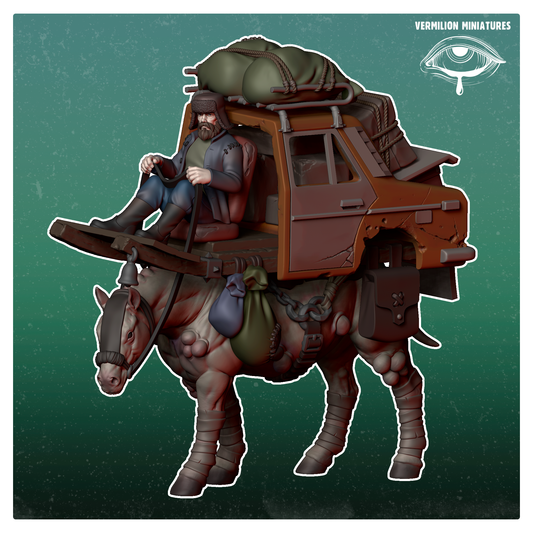 Horse 1 - Trade Post Collection(Sculpted by Vermillion Miniatures)