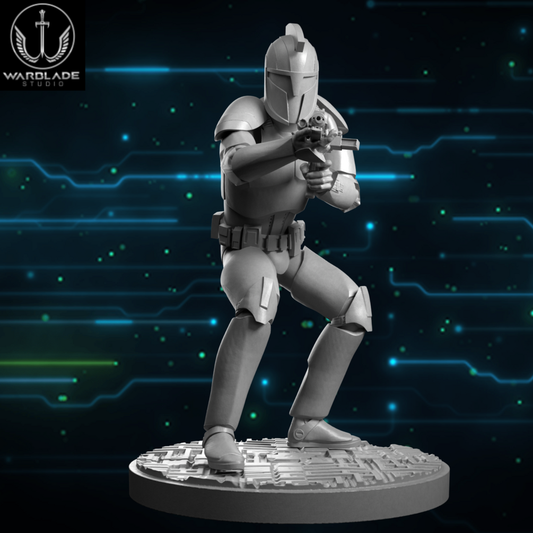 Senate Commando - Fan Art (Sculpted by Warblade Studios)