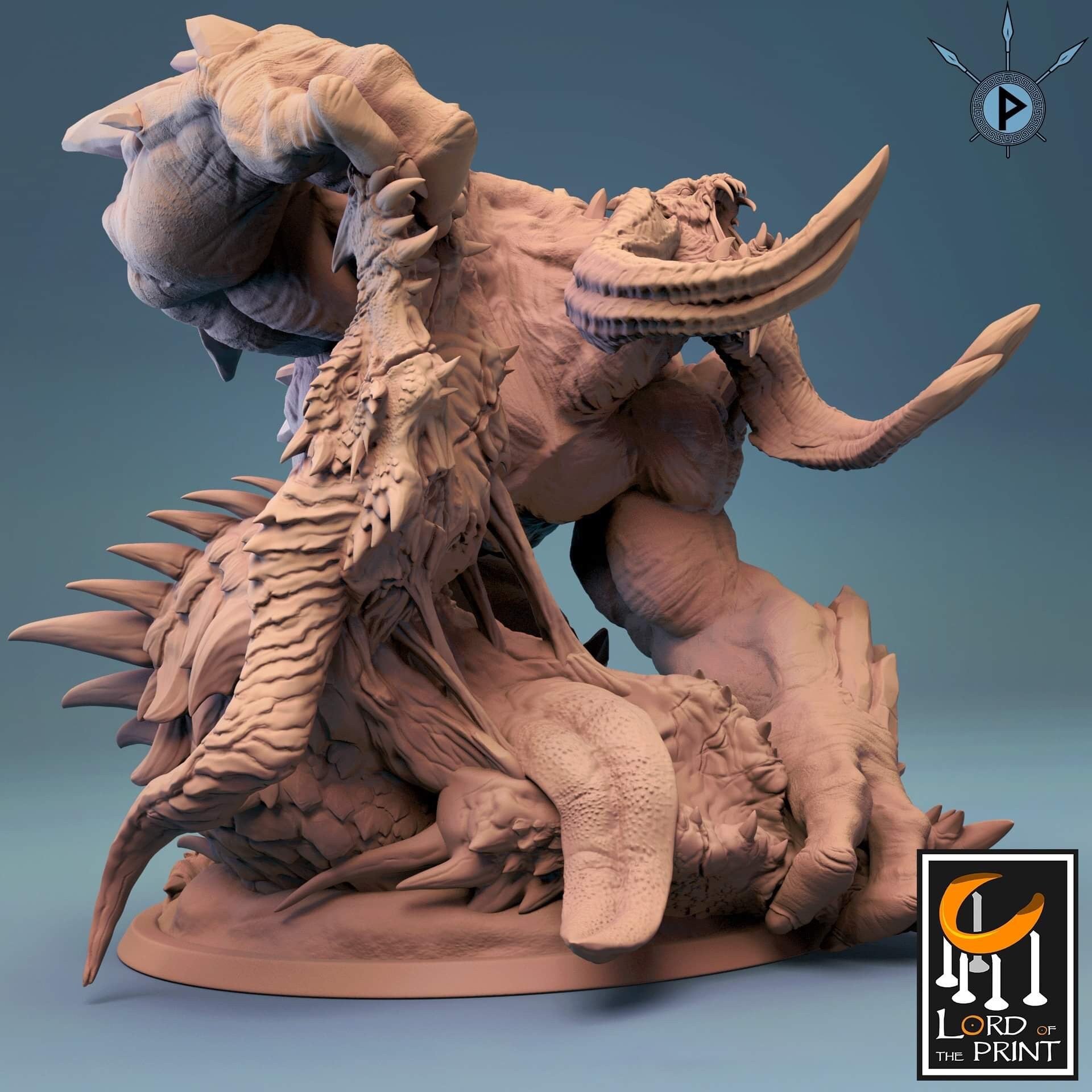 Frost Behemoth by Lord of the Print