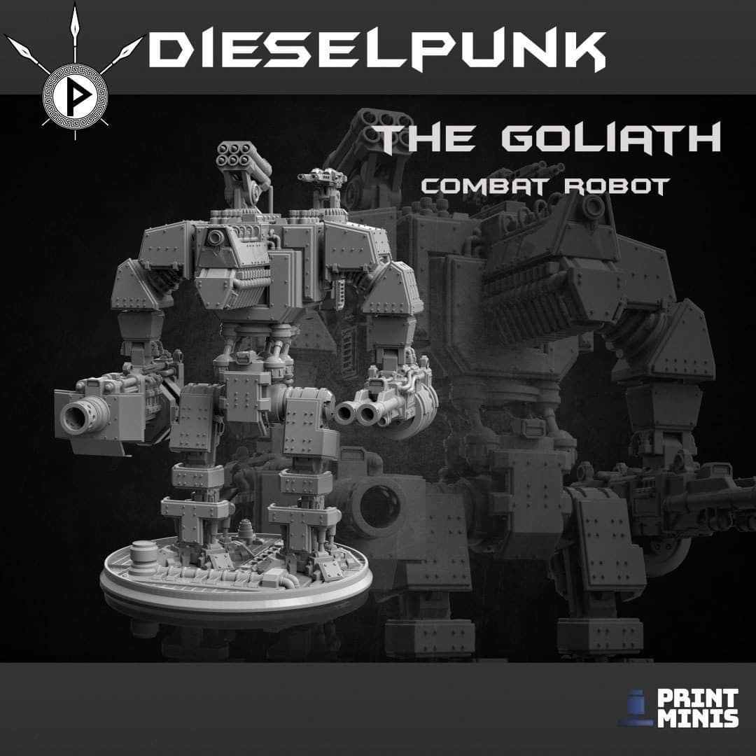 Goliath Combat Robot Kit (by Print Minis)