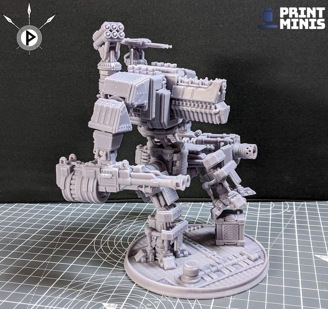 Goliath Combat Robot Kit (by Print Minis)