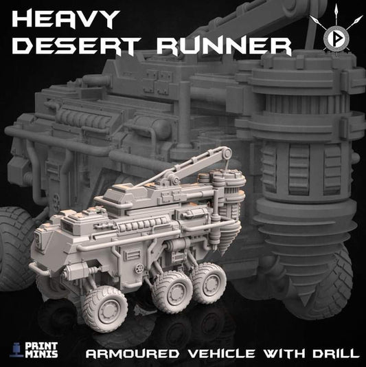 Heavy Desert Runner APC (by Print Minis)