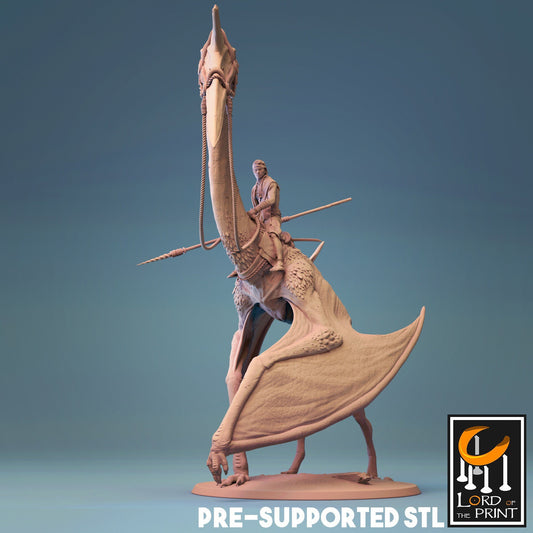 Quetzalcoatlus by Lord of the Print