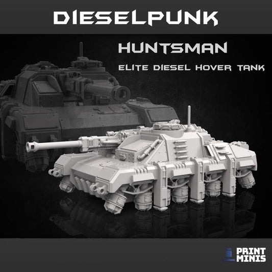 Huntsman Hover Tank Kit (by Print Minis)