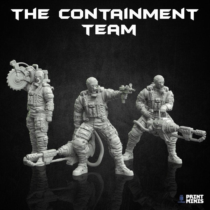 Containment Team (by Print Minis)