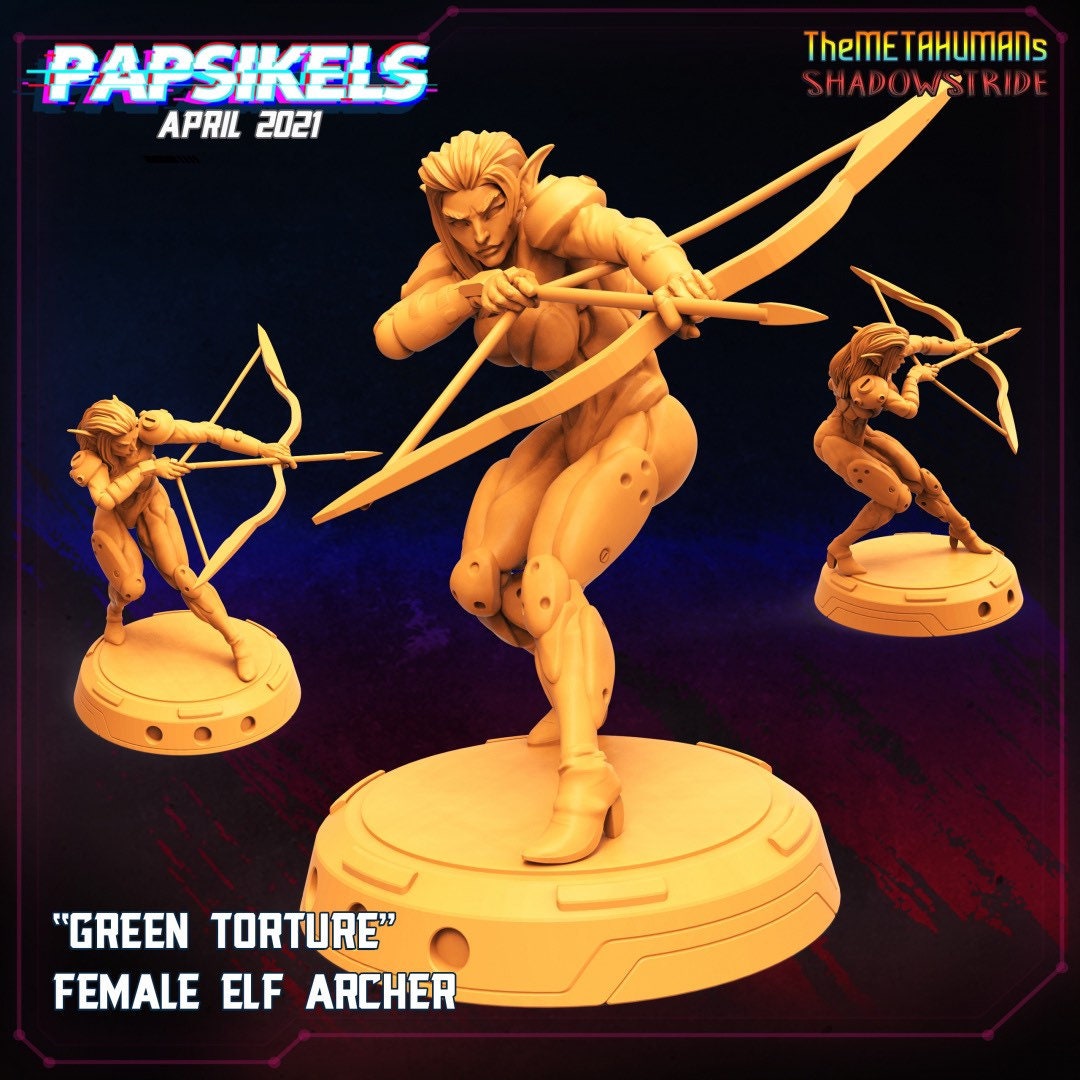 The Metahumans: Shadowstride (sculpted by Papsikels)