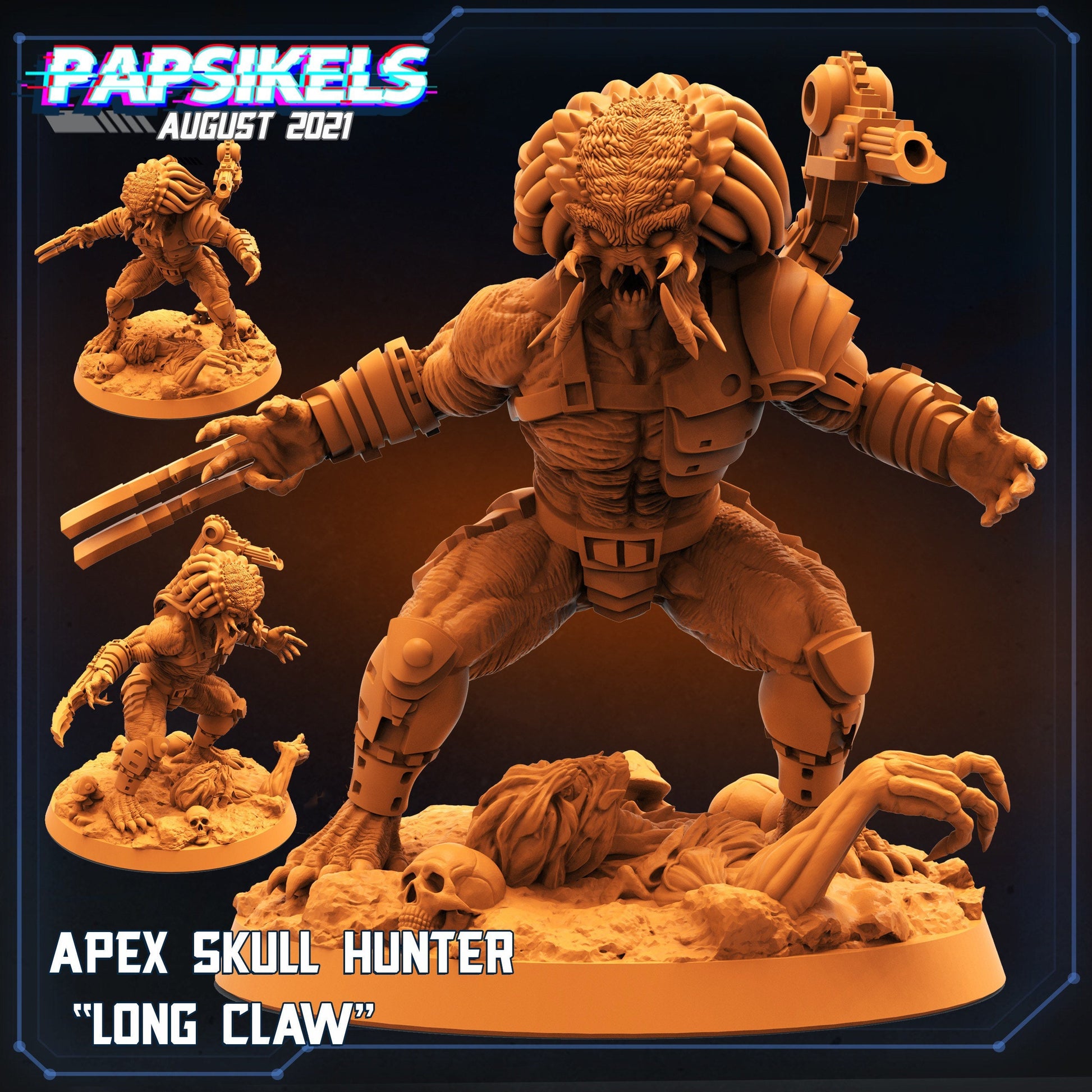 Predator Warrior (sculpted by Papsikels)