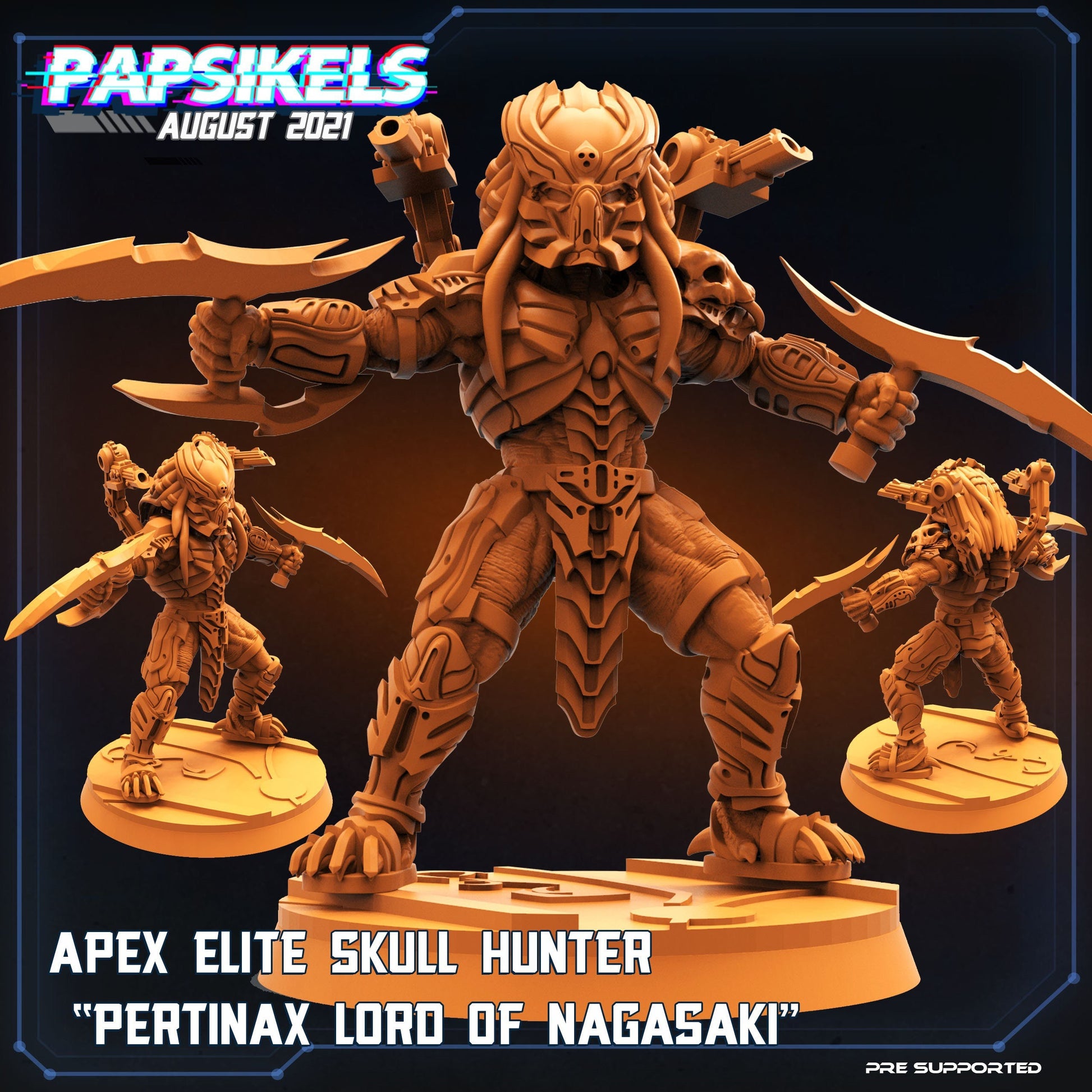 Predator Warrior (sculpted by Papsikels)