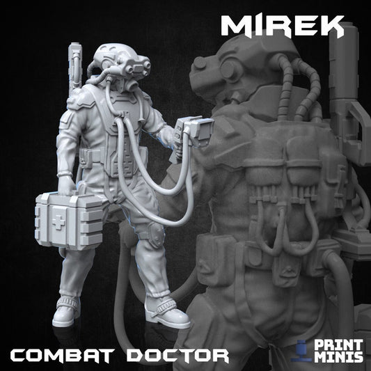 Mirek the Combat Doctor (by Print Minis)