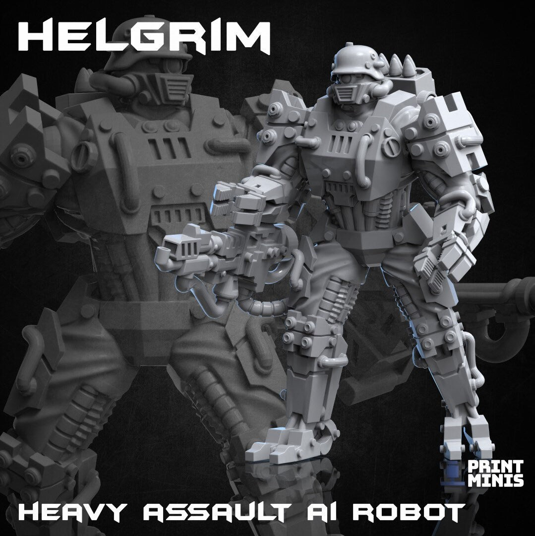 Helgrim Assault Robot (by Print Minis)
