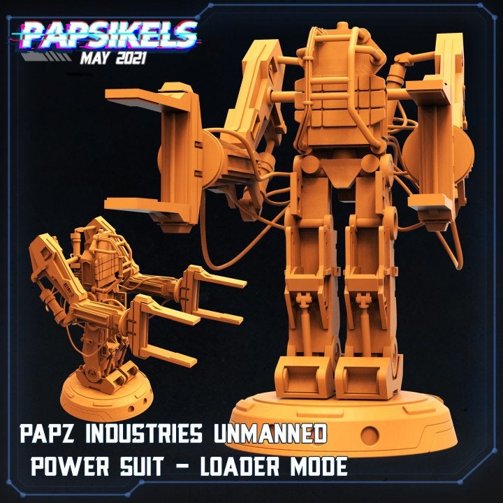 Lannie in Power Suit/Ripley in Power loader (sculpted by Papsikels)