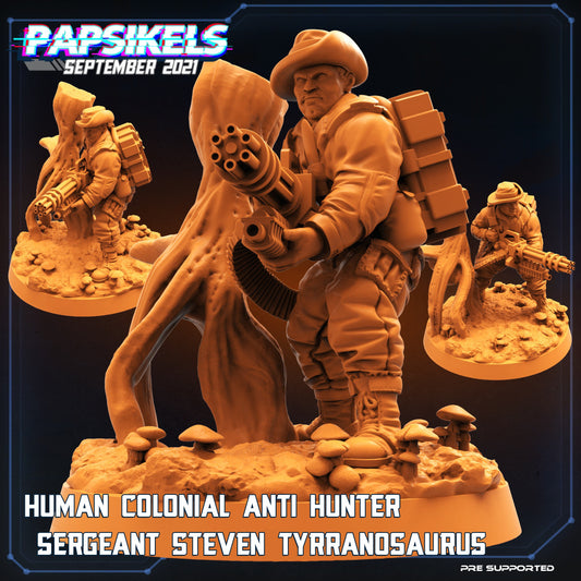 Blain Cooper / Sgt Steven Tyrannosaurus / Jesse Ventura (sculpted by Papsikels)