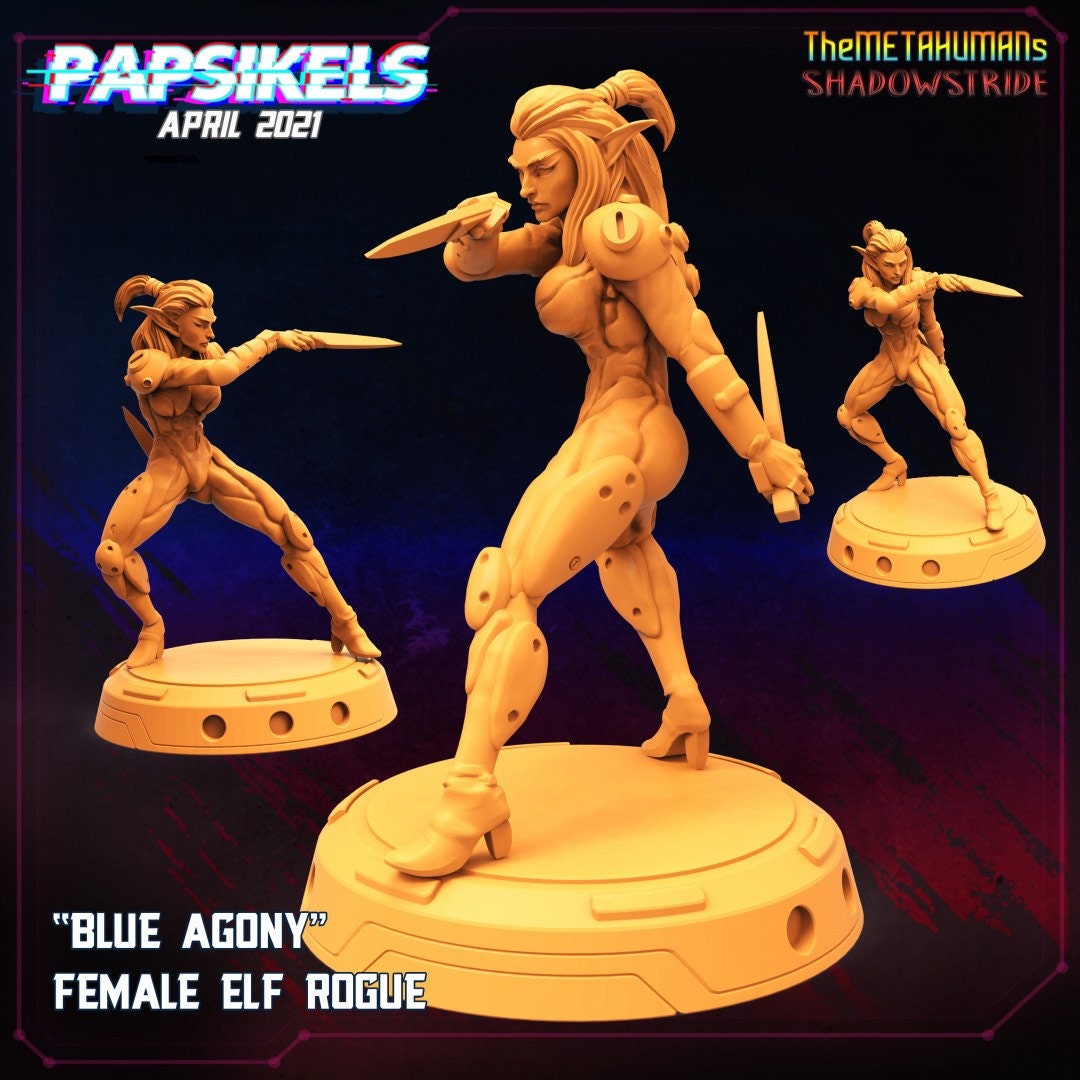 The Metahumans: Shadowstride (sculpted by Papsikels)