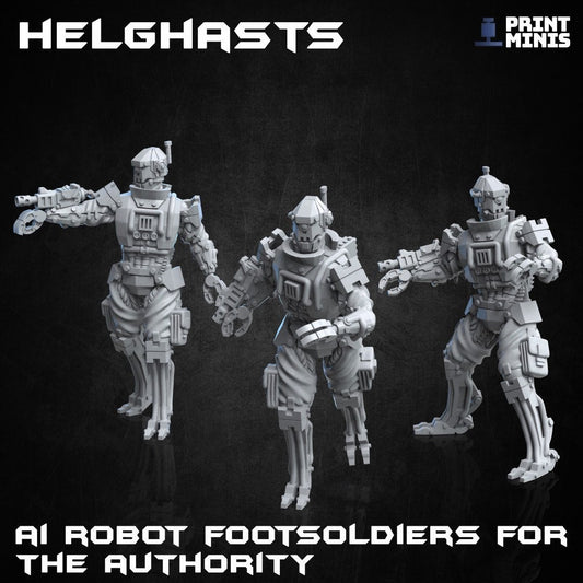 Helghasts Assault Robot (by Print Minis)