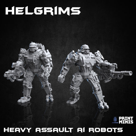 Helgrim Assault Robot (by Print Minis)