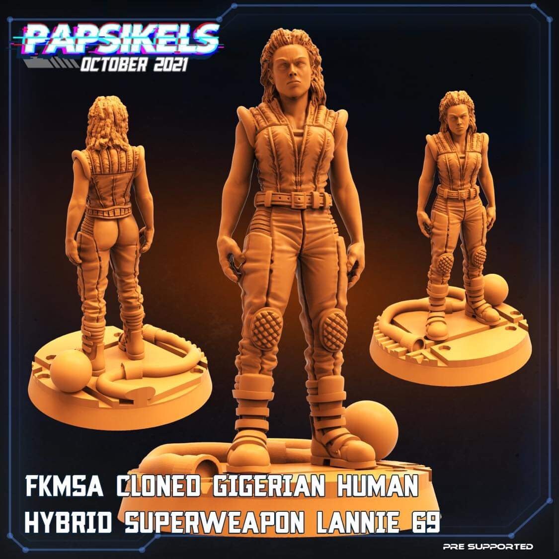 Ellen Ripley / Lannie Misalouche - Resurrected Super Weapon (sculpted by Papsikels)