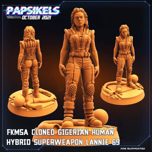 Ellen Ripley / Lannie Misalouche - Resurrected Super Weapon (sculpted by Papsikels)