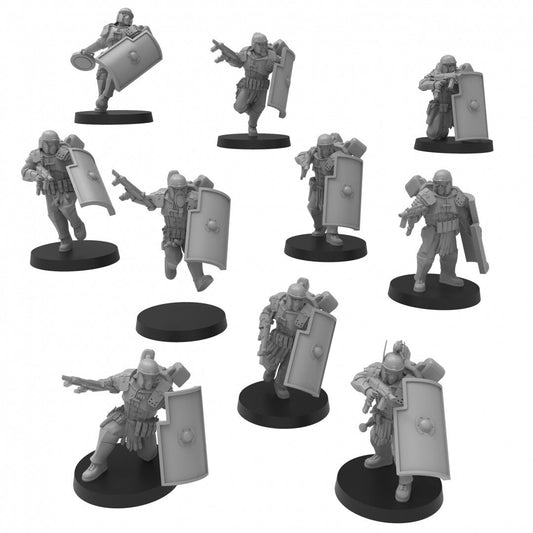 Roman Triarii Jump Troops (10) (sculpted by That Evil One)