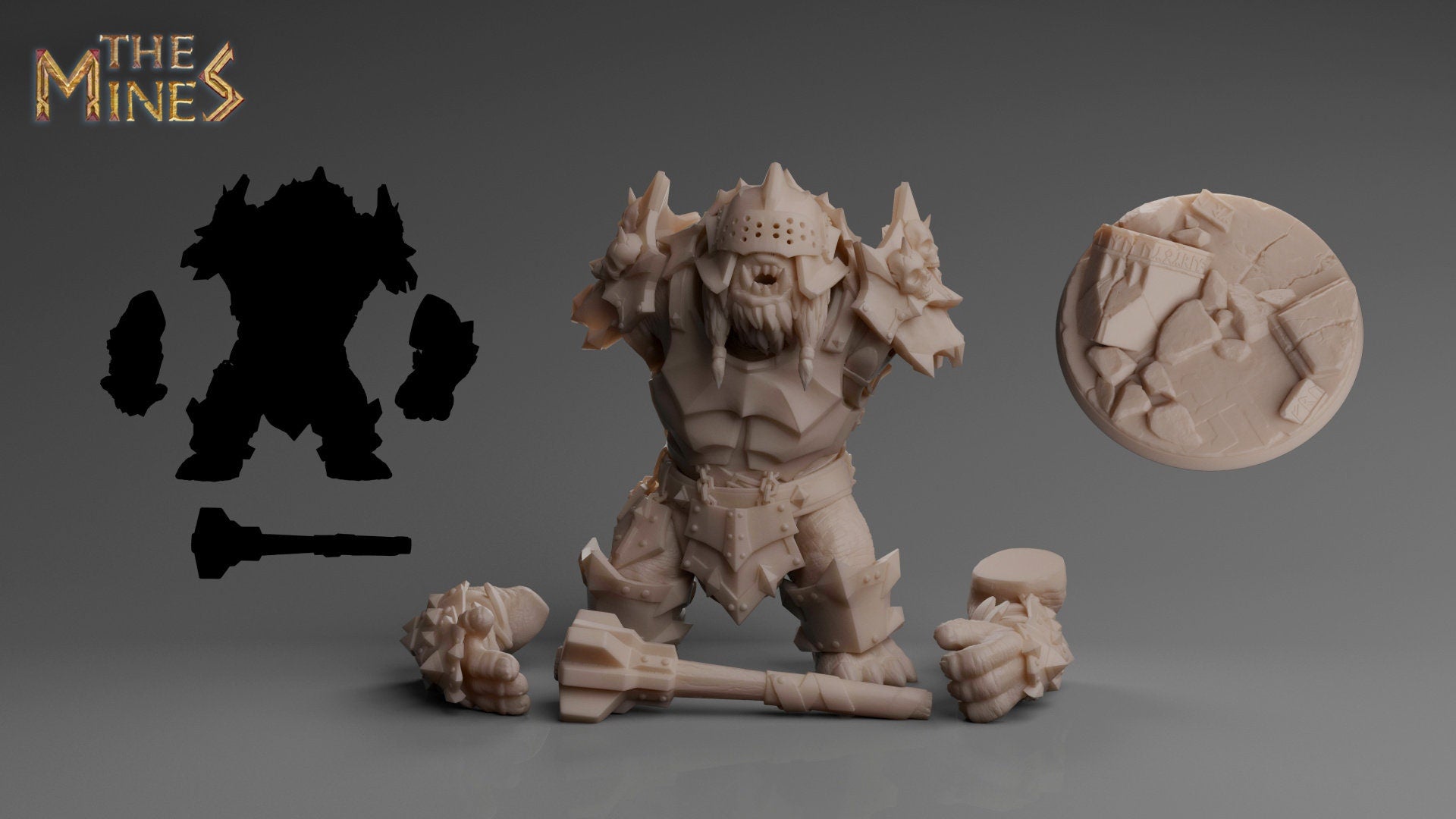 Ogre Destroyer (The Mines - Flames of War Kickstarter)