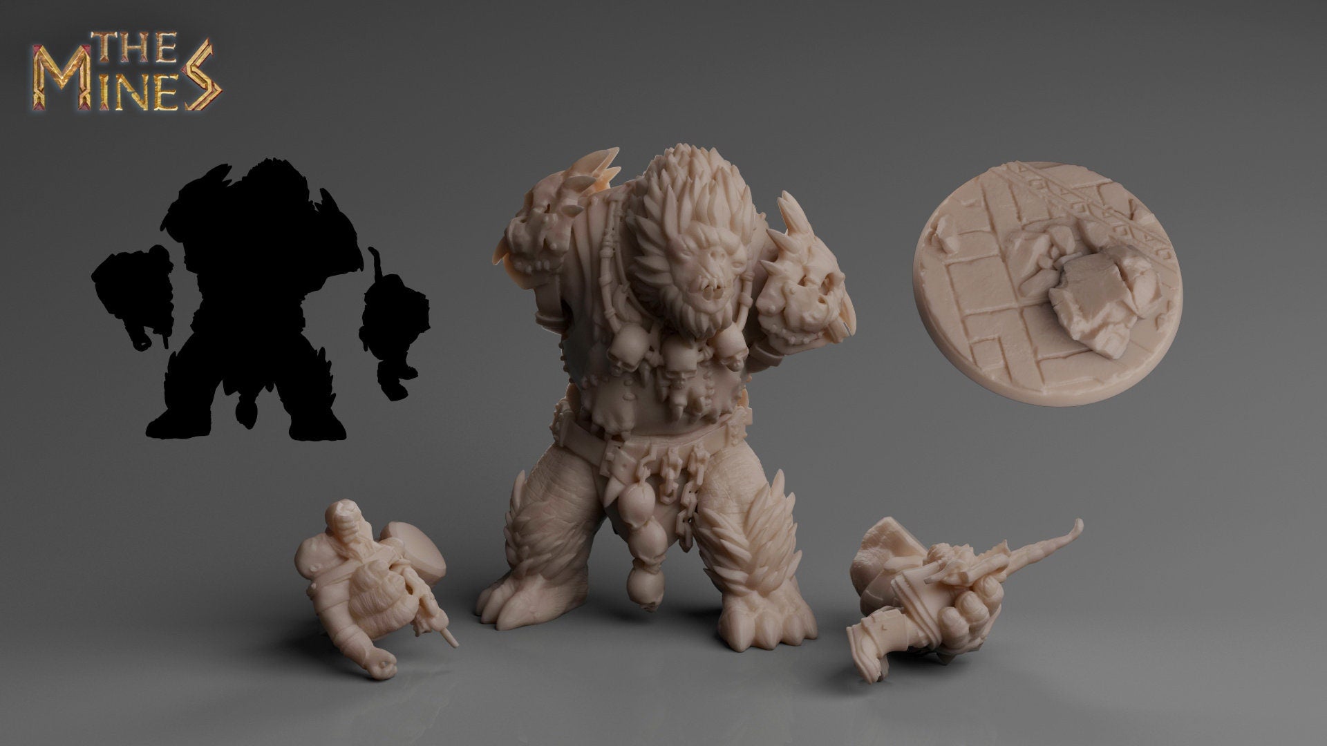 Ogre Dwarf-Eater (The Mines - Flames of War Kickstarter)