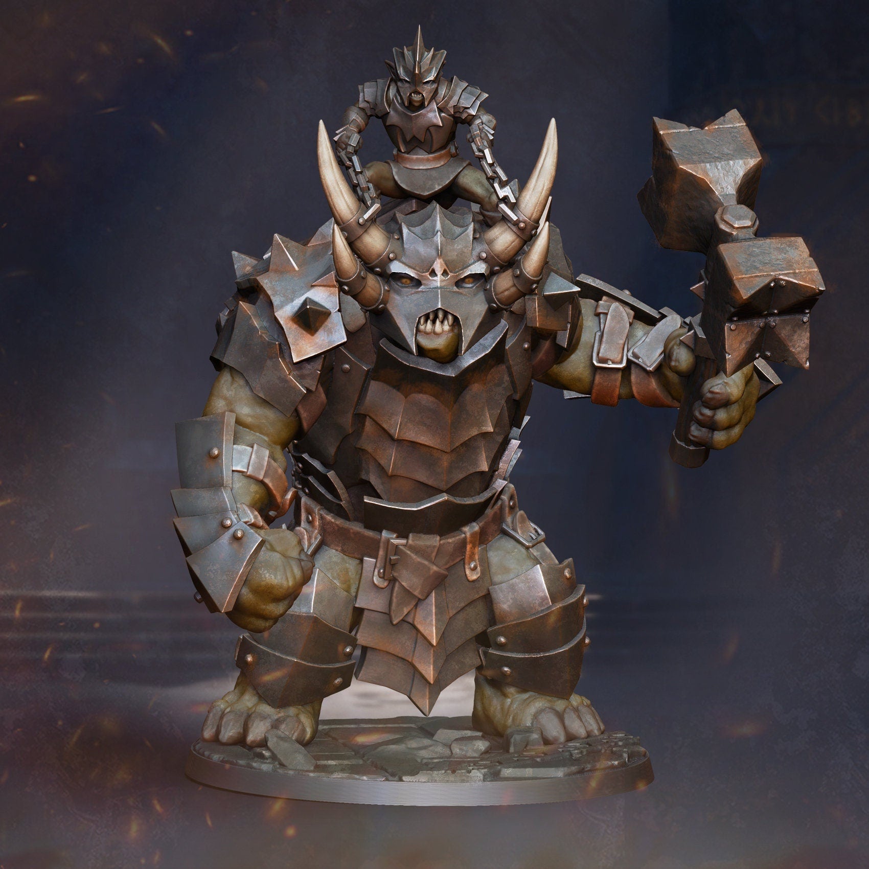 Ogre Warmonger (The Mines - Flames of War Kickstarter)
