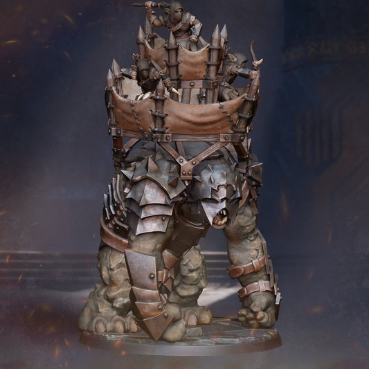Ogre with Tower (The Mines - Flames of War Kickstarter)