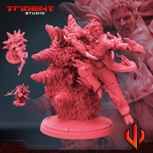 Nightcrawler (Fan art sculpted by Trident Studio) (Crisis Protocol Proxy/Alternative)