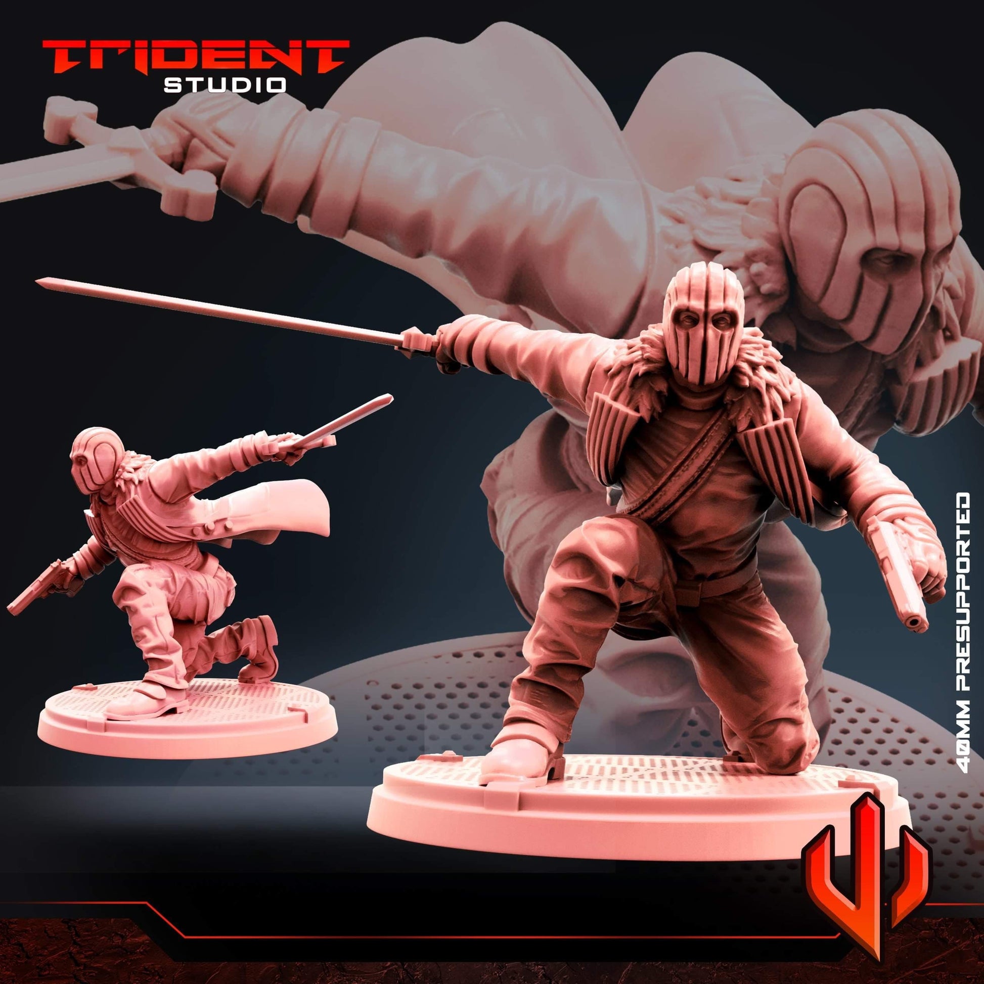 Baron Zemo (Fan art sculpted by Trident Studio) (Crisis Protocol Proxy/Alternative)