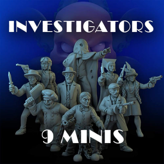 Lovecraftian Investigators (Call of Cthulhu / Achtung! Cthulhu / Lovecraft)