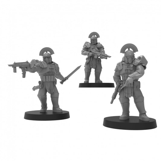 Roman Centurion Officers (3) (sculpted by That Evil One)