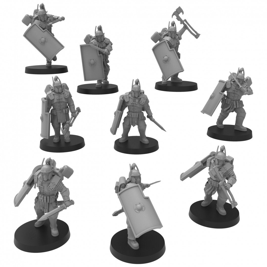Roman Officers (9) (sculpted by That Evil One)
