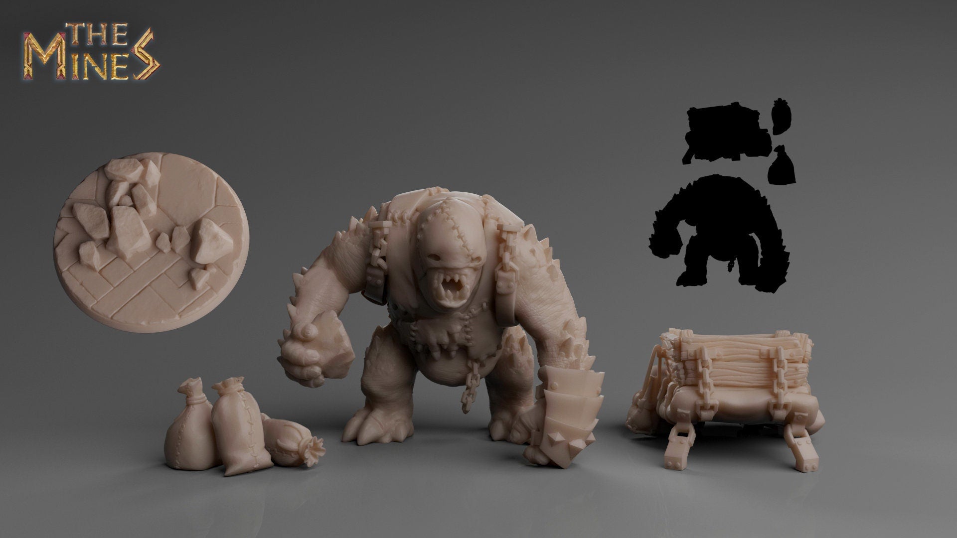 Ogre Slave (The Mines - Flames of War Kickstarter)